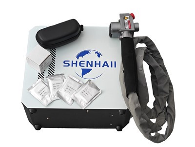 Mesin Pembersihan Laser Industri Elf Pegang Tangan 100W